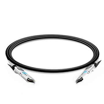 Mellanox MCP1650-H001E30 Совместимый 1 м (3 футов) HDR 200G QSFP56 - QSFP56 PAM4 Пассивный медный твинаксиальный кабель прямого подключения