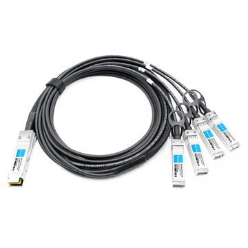 Mellanox MCP7F00-A02AR30L Compatible 2.5m (8.2ft) 100G QSFP28 to Four 25G SFP28 Copper Direct Attach Breakout Cable