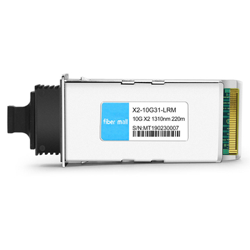 Переходные сети TN-X2-10GB-LRM Совместимый модуль приемопередатчика 10G X2 LRM 1310nm 220m SC MMF DDM