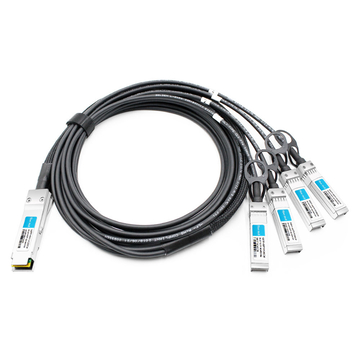 Cisco QSFP-4SFP10G-CU50CM Совместимый 50 см (1.6 фута) 40G QSFP + с четырьмя медными кабелями прямого подключения 10G SFP +