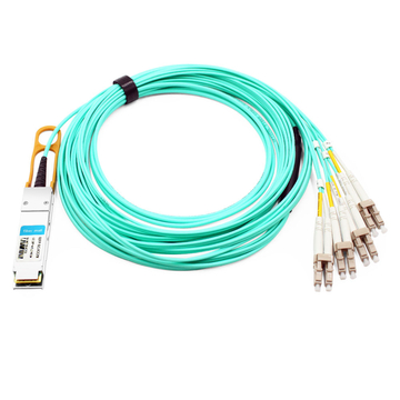 F5 Networks F5-UPG-QSFP + AOC3M Совместимый 3 м (10 фута) 40G QSFP + с разъемом 8 LC Активный оптический переходной кабель