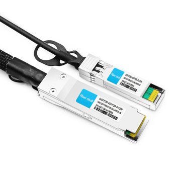 Extreme 25GB-4-C02-QSFP28 Совместимый 2 м (7 фута) 100G QSFP28 к четырем 25G SFP28 Медный переходной кабель прямого подключения