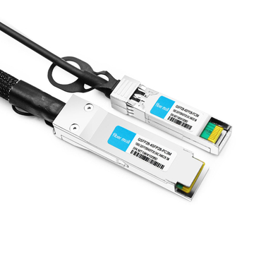 Extreme 25GB-4-C03-QSFP28 Совместимый 3 м (10 фута) 100G QSFP28 к четырем 25G SFP28 Медный переходной кабель прямого подключения