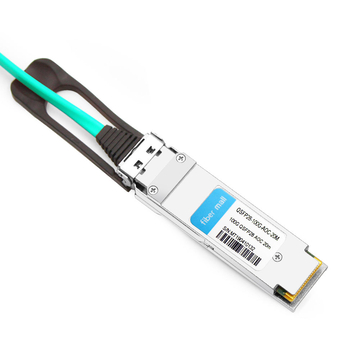 HPE X2A0 JL278A Compatible 20m (66ft) 100G QSFP28 to QSFP28 Active Optical  Cable