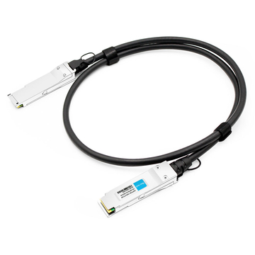Dell DAC-Q28-100G-2M, совместимый 2 м (7 фута) 100G, медный кабель прямого подключения от QSFP28 к QSFP28