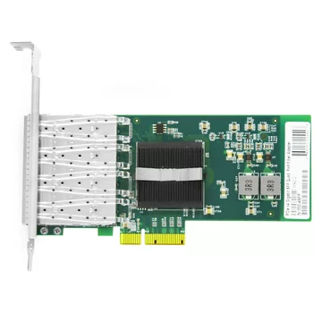 Intel® I350 F4 Quad Port Gigabit SFP  PCI Express x4 Ethernet Network Interface Card PCIe v2.1