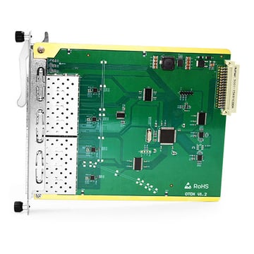 10G OTU(OEO) Card; Transponder, 3R Transparently Transmit 4 Channels' Service at Any Rate in 1G～11.3Gbps