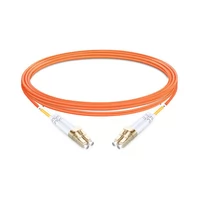 5 м (16 фута) дуплексный многомодовый оптоволоконный кабель OM2 LC - LC UPC PVC (OFNR)